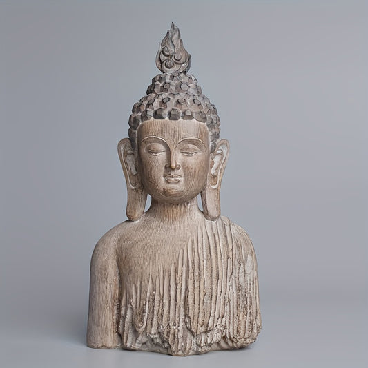 Neulry Outdoor Buddha Statue Weather Resistant Resin