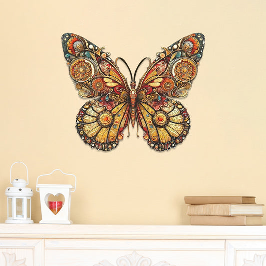 Vintage Metal Garden Sign Durable Outdoor Decoration