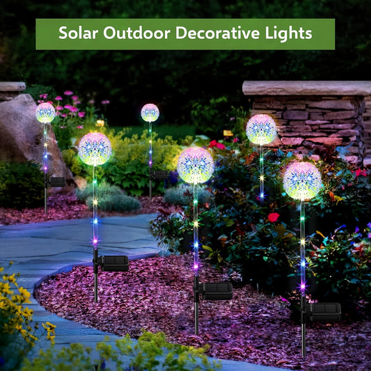 Solar Dandelion Garden Lights Outdoor LEDs For Patio