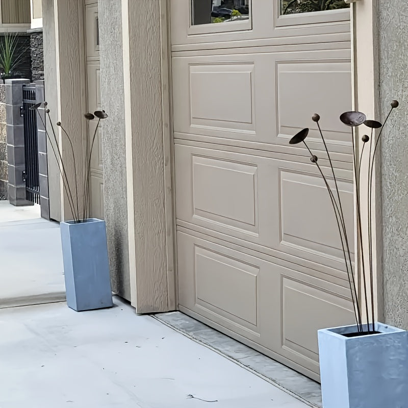 Makelift Studio Handmade Metal Kinetic Floral Garden Stake