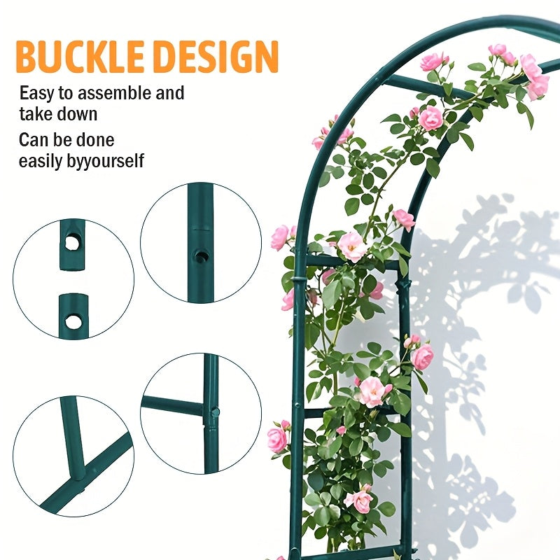 Mozeat LENSHolidays Anti Rust Iron Arch Climbing Stand