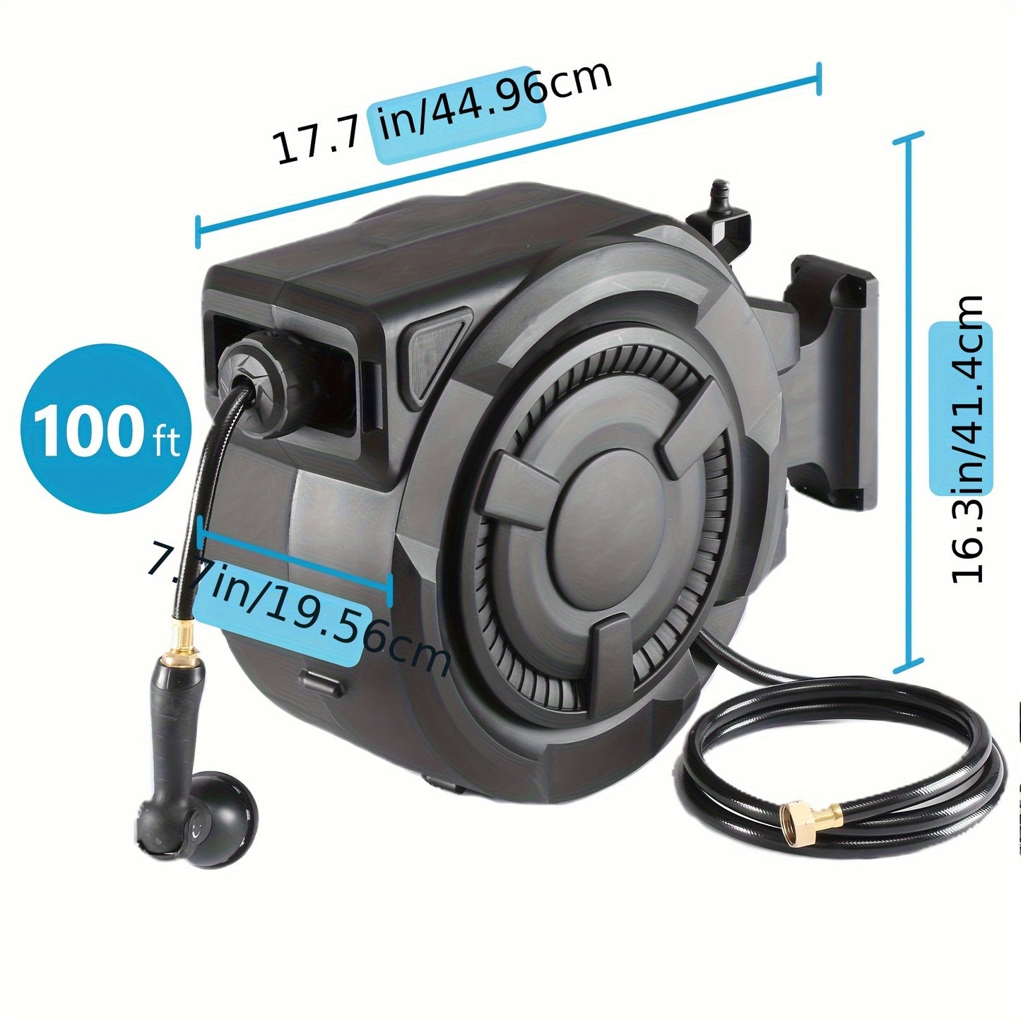 Little Dove Garden Hose Reel Automatic With Slow Return