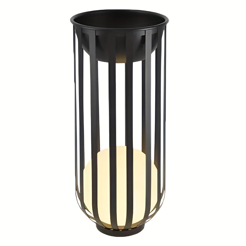 Solar Floor Lamp Outdoor IP65 Uplight Remote Control