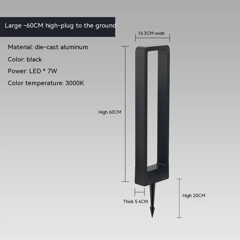 Padansa LED Lawn Lamp Outdoor IP65 Aluminum Garden Light