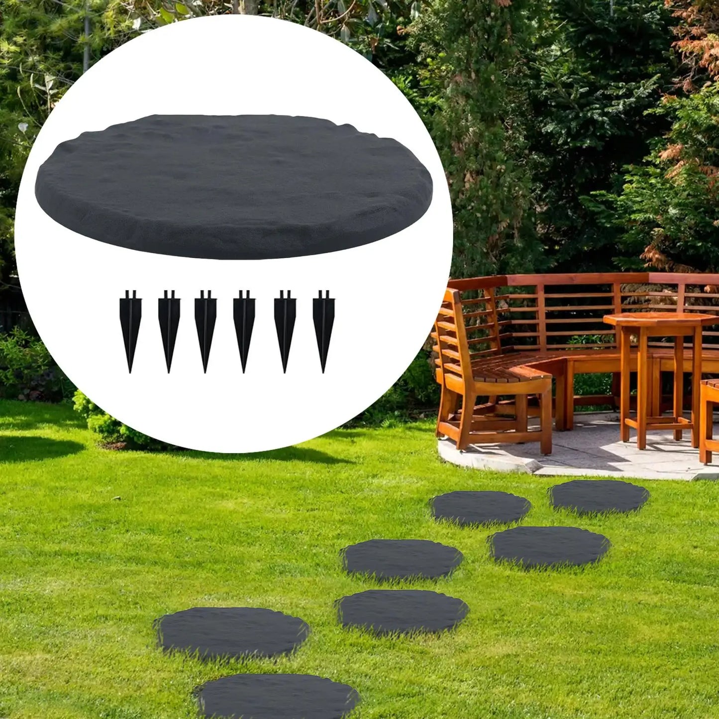 Hign-concerned Garden Stepping Stones For Walkways Patios
