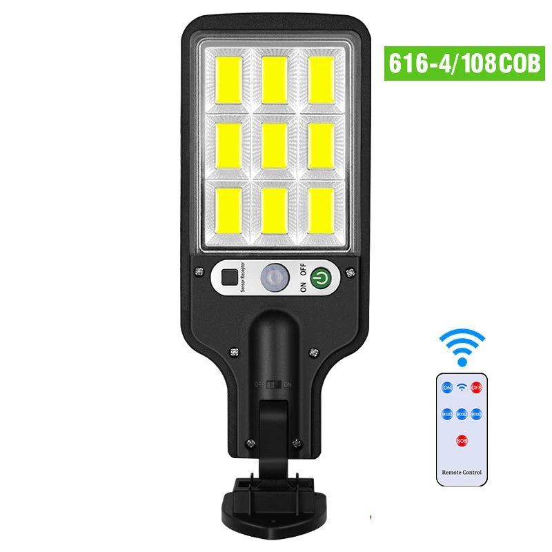 BALDR Solar LED Outdoor Wall Lamp With Motion Sensor