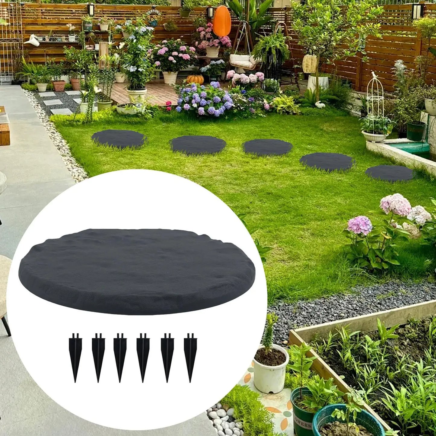 Hign-concerned Garden Stepping Stones For Walkways Patios
