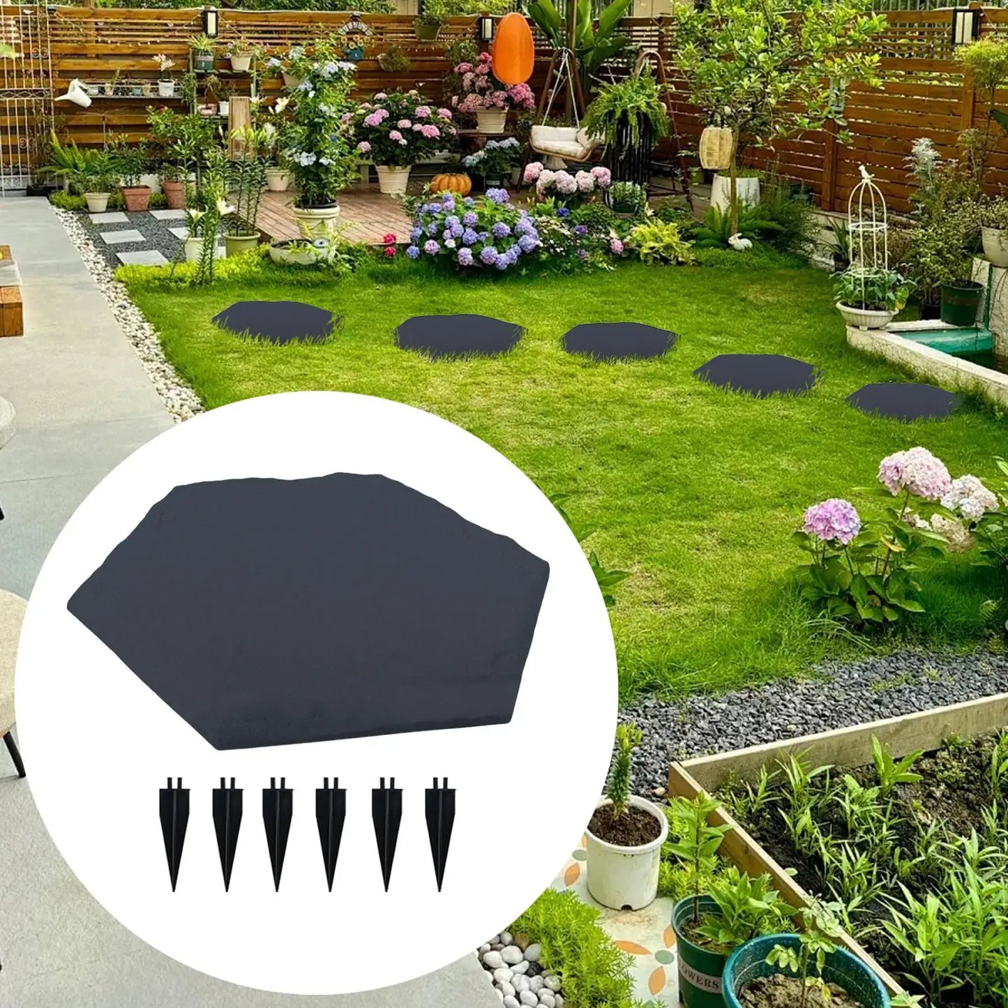 Hign-concerned Garden Stepping Stones For Walkways Patios