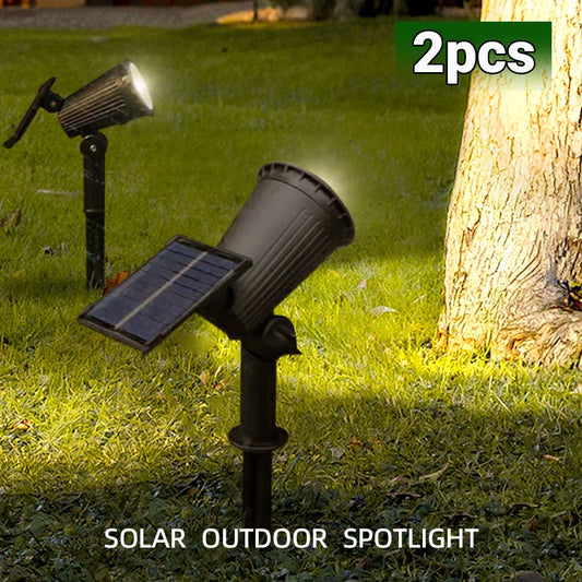 Heinast Solar RGB LED Spot Lights IP65 Outdoor Garden
