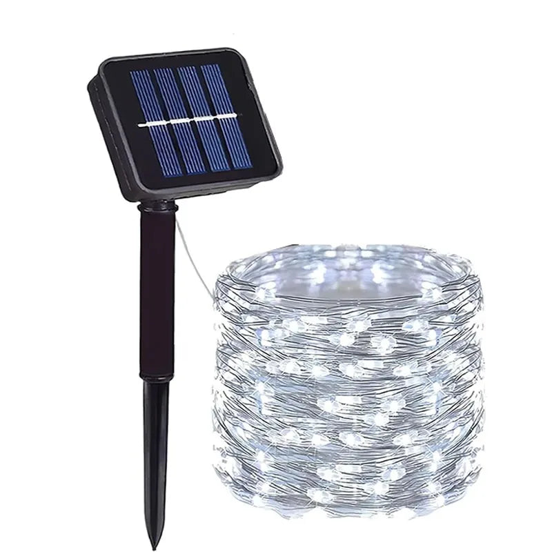 GOTPC Solar Fairy Lights Outdoor String Lights IP65 Garden