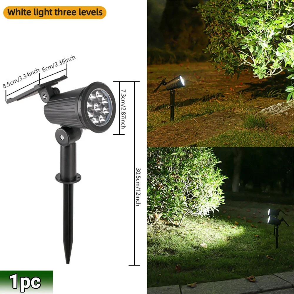 Heinast Solar RGB LED Spot Lights IP65 Outdoor Garden