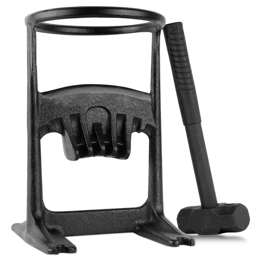Cast Iron Firewood Splitter With Sledgehammer Manual Tool