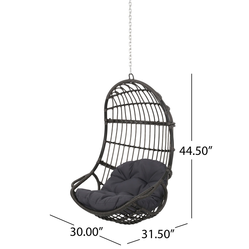 RIDFY Berkshire Swing Chair Wicker Outdoor Garden Seating