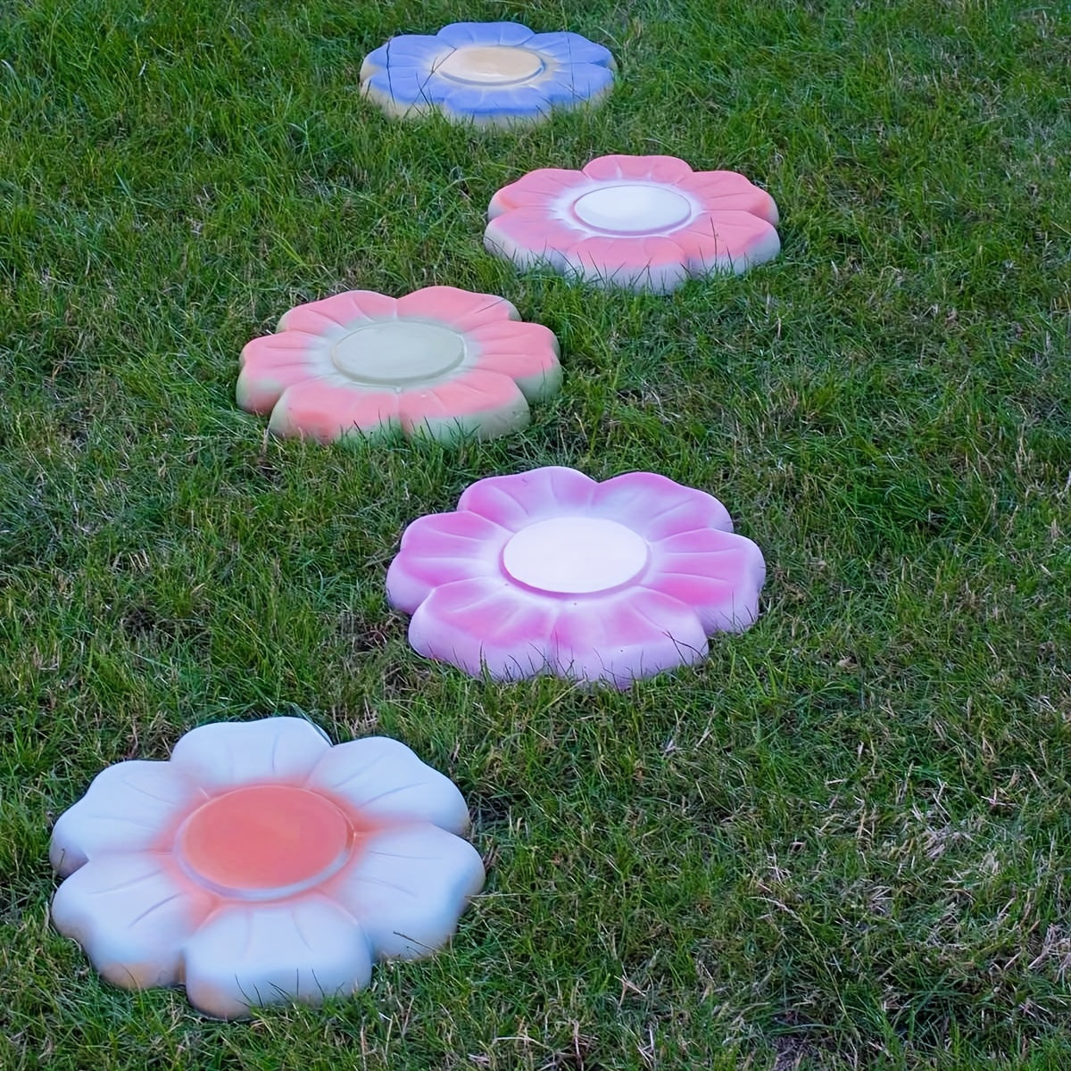 Flower Mold For Concrete Paving Durable Floral Garden Tool