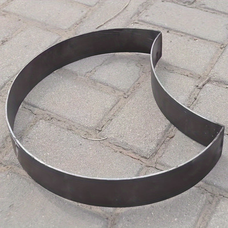 Reusable Crescent Moon Concrete Mold For Garden Pavers