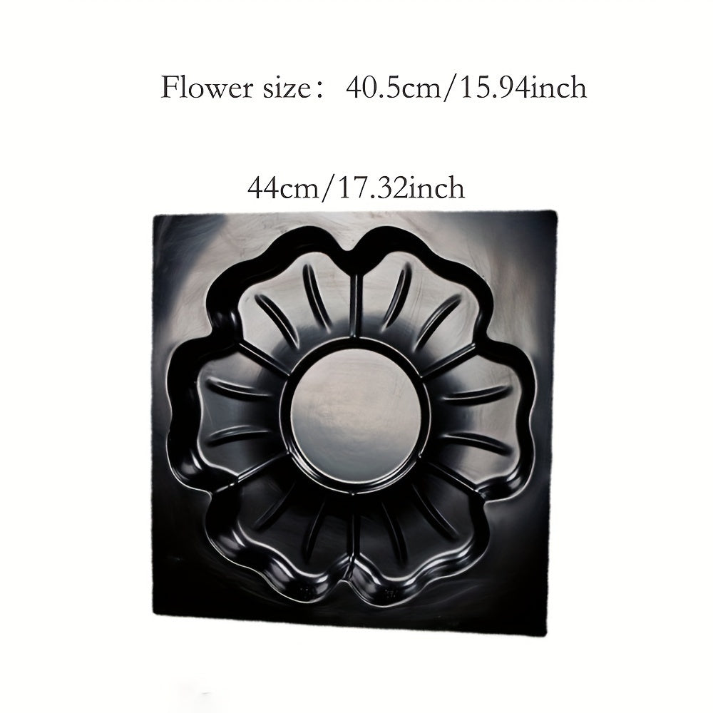 Flower Mold For Concrete Paving Durable Floral Garden Tool