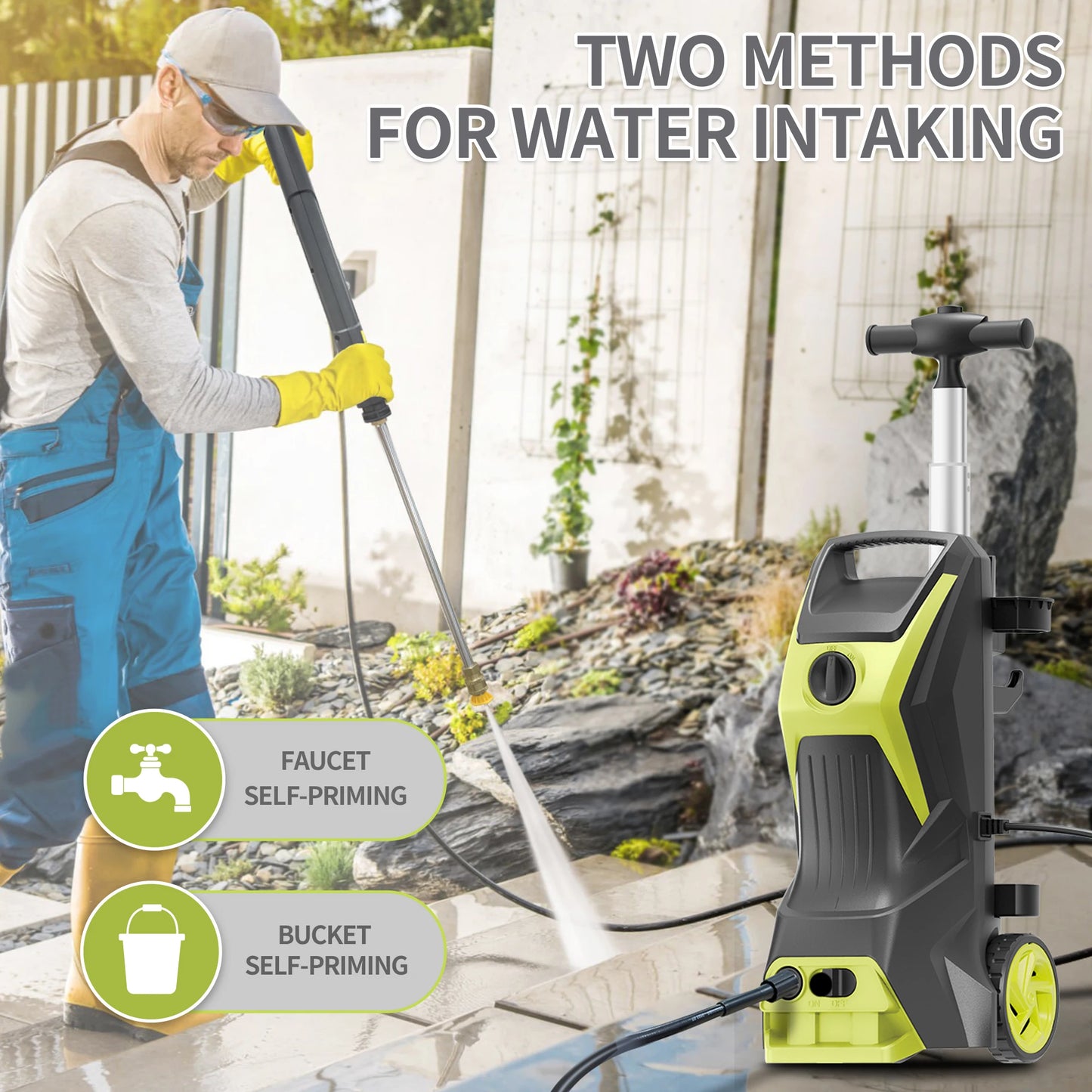 Le Hao Tool Electric Pressure Washer 4800 PSI 3.2 GPM