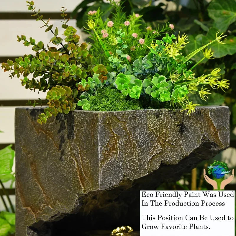 Hign-concerned Modern Outdoor Water Fountain Floor Standing