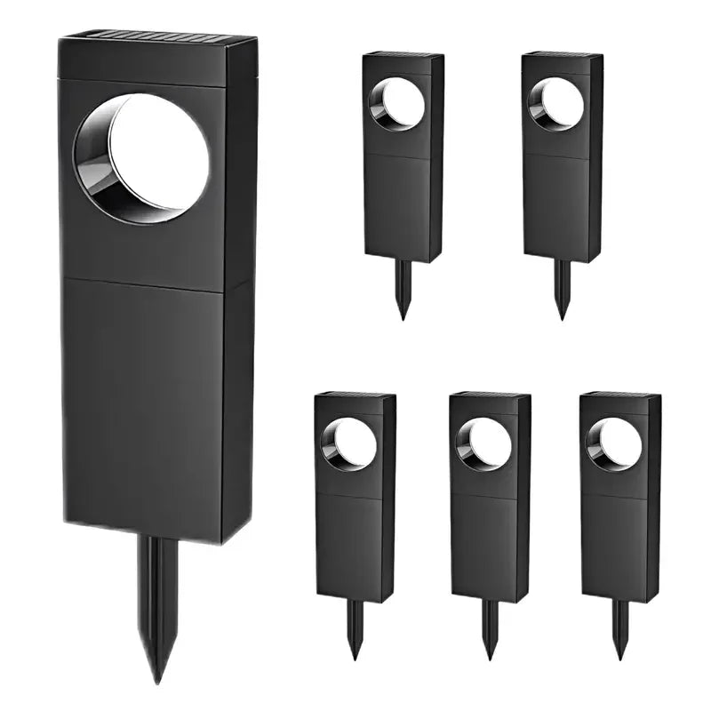 KPSTEK Solar Lights Pack 4 6 Bright LED Pathway Garden