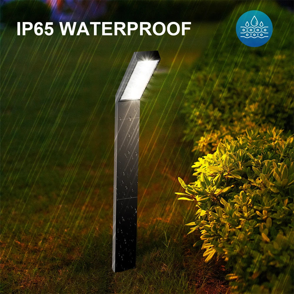 GAVT Solar Pathway Lights IP65 Outdoor Garden Lamps
