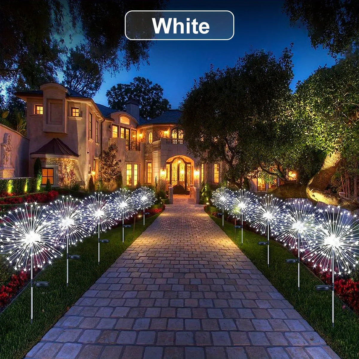 Hoopet IP65 Solar Firework Light Outdoor With 8 Modes