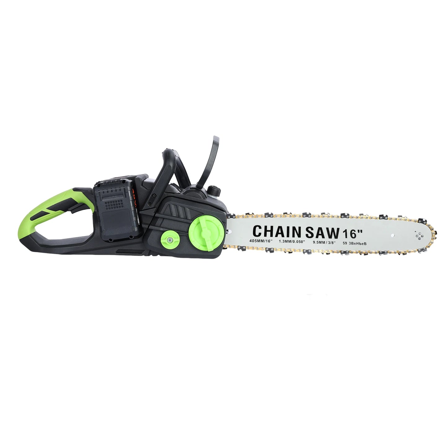 Micborve Battery Powered Chainsaw with 2x4Ah Batteries