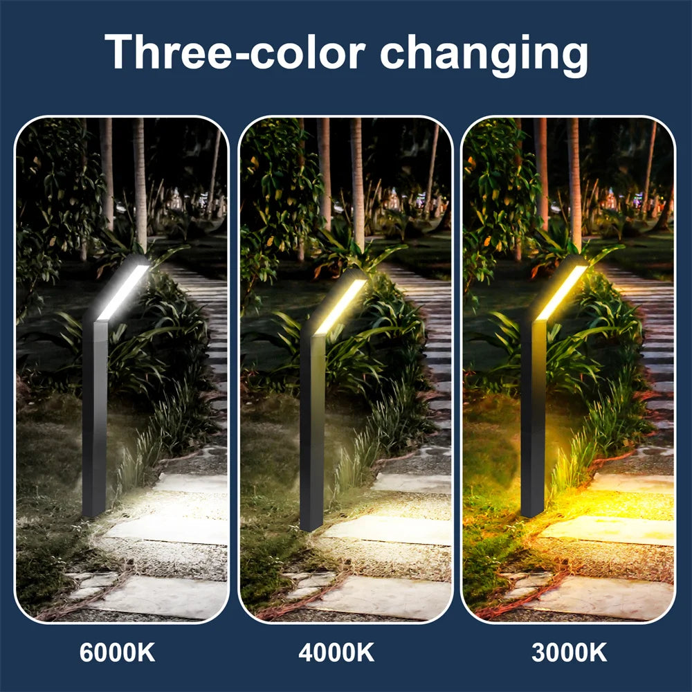 GAVT Solar Pathway Lights IP65 Outdoor Garden Lamps