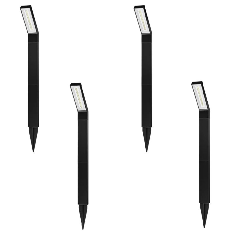 GAVT Solar Pathway Lights IP65 Outdoor Garden Lamps