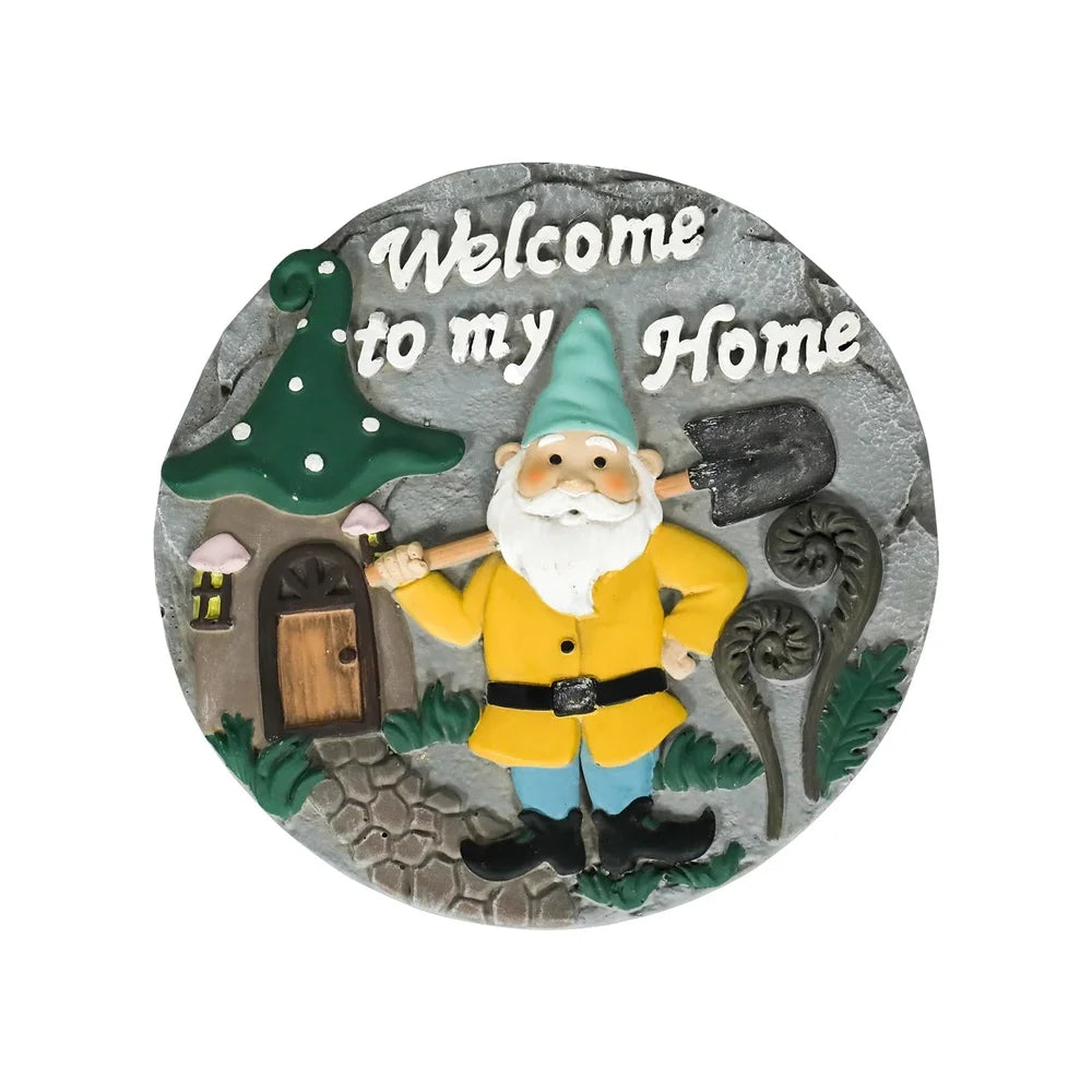 Gnome Garden Stepping Stones Hign Concerned Outdoor Set