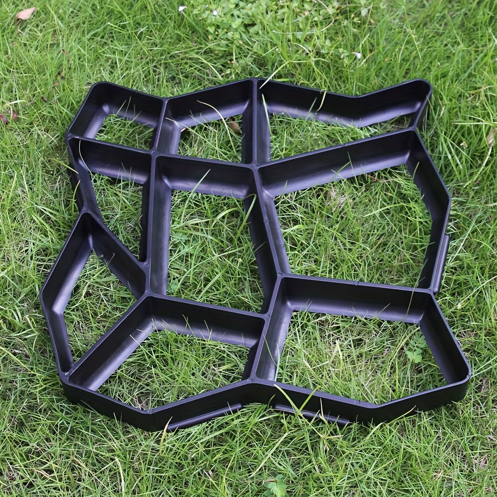 VANSMAGO 4 Piece Reusable Concrete Walk Stone Molds For Path
