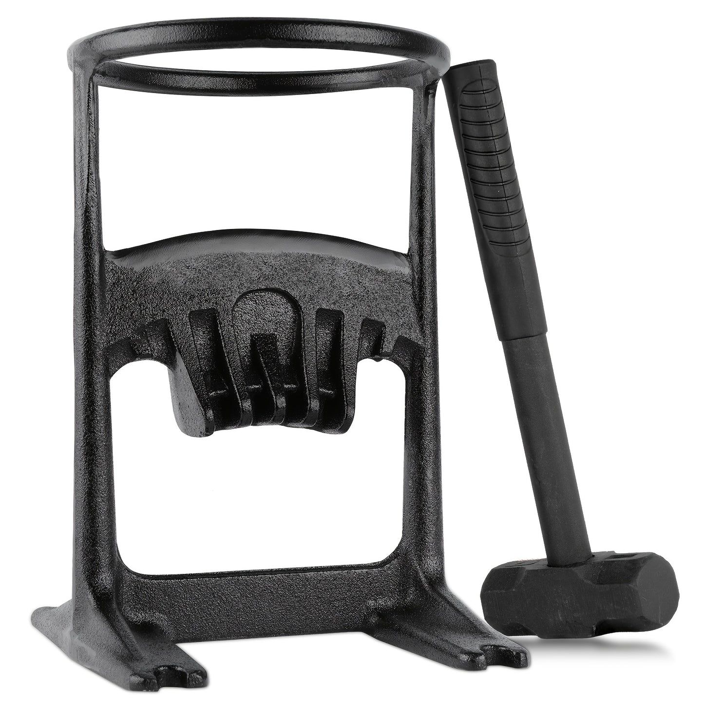 Cast Iron Firewood Splitter With Sledgehammer Manual Tool